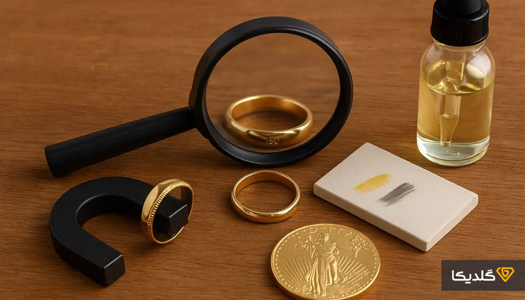 با روش تشخیص طلا از بدل در منزل آشنا شوید.
