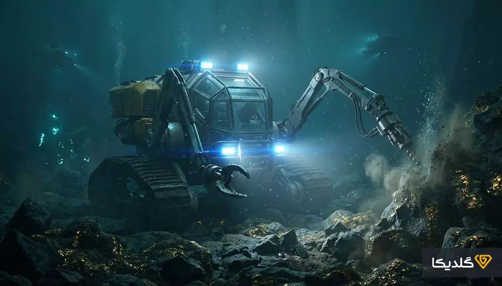 چگونه میتوانیم طلای زیر آب را استخراج کنیم؟