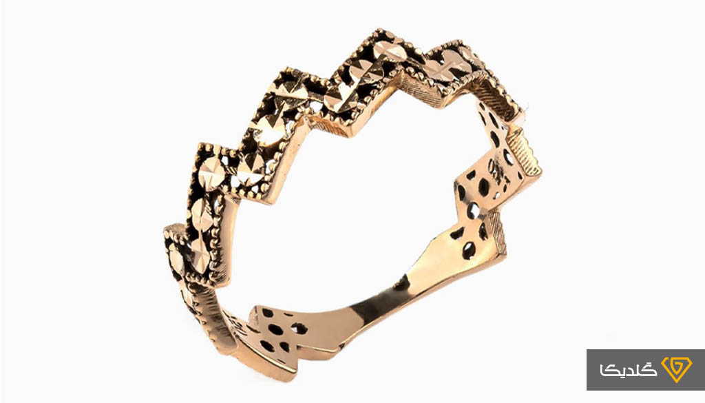 عیار طلای سیاه قلم همان 18 است.