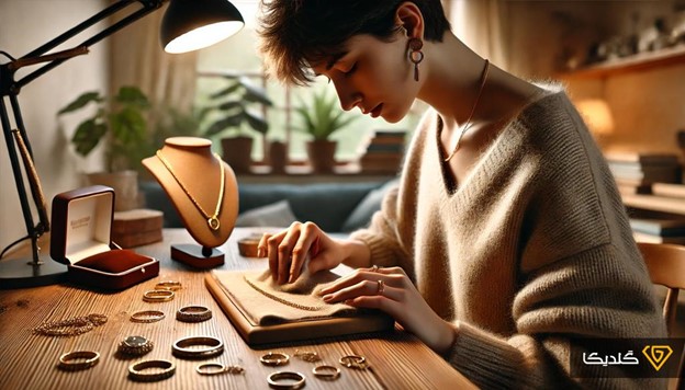 چگونه طلا را براق کنیم؟ بهترین روشهای خانگی و تخصصی برای برق انداختن طلا 1 برق انداختن طلا در خانه کار راحتی است.