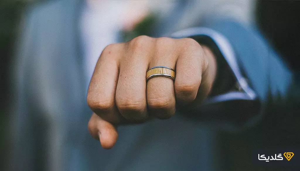حلقه ازدواج طلا برای مرد حرام است؟
