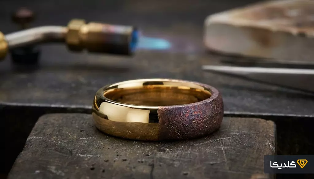 طلای سوخته چگونه بوجود می‌آید؟