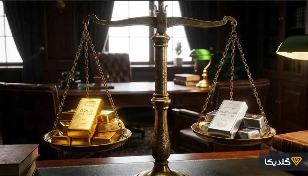 سرمایهگذاری در پلاتین؛ آیا جایگزینی هوشمندانه برای طلا است؟ 2 طلا بخریم یا پلاتین؟
