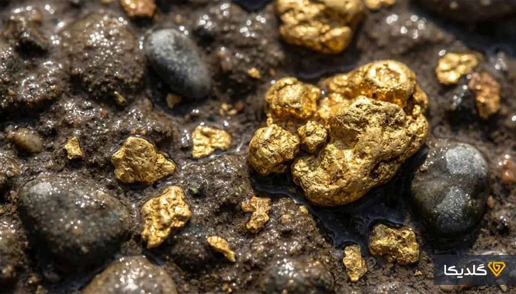 طلای زیر خاکی یا طلای خاکی به‌نوعی از طلا می‌گویند که به‌صورت طبیعی در زمین و خاک یافت می‌شود.