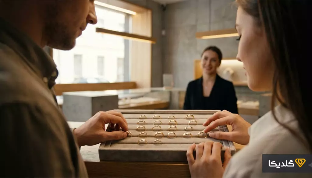 نکات خرید حلقه ازدواج که نباید از دستشان بدهید! 3 سایز انگشتر را چگونه اندازه گیری کنیم؟