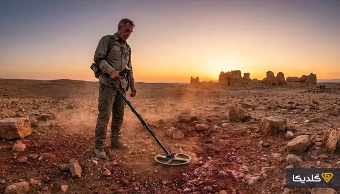 طلایاب از چند متری طلا را تشخیص می دهد؟