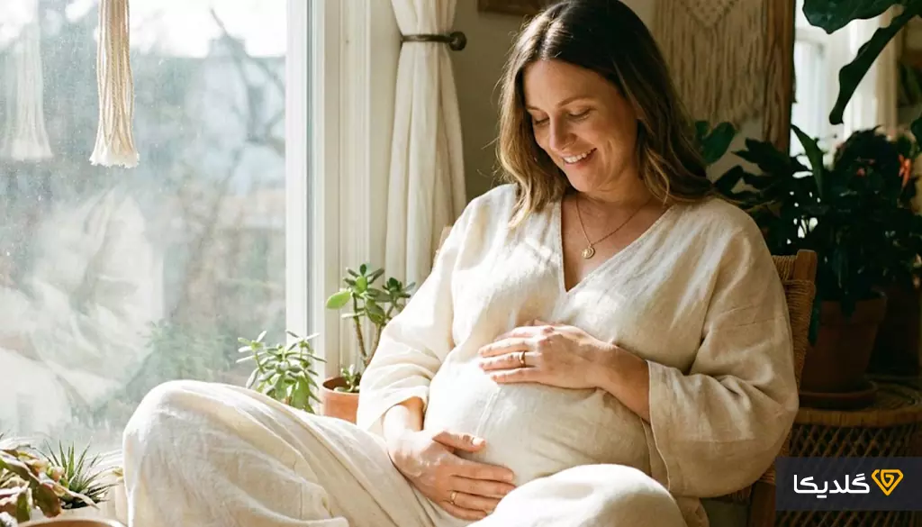 فواید طلا برای زنان باردار؛ از افسانه تا واقعیت علمی 1 تأثیرات جسمی طلا بر بدن مادر باردار چیست؟