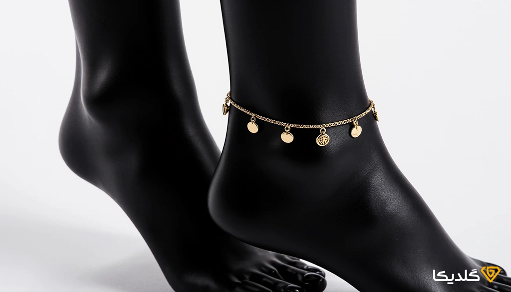 نحوه استایل کردن پابند طلا چگونه است؟