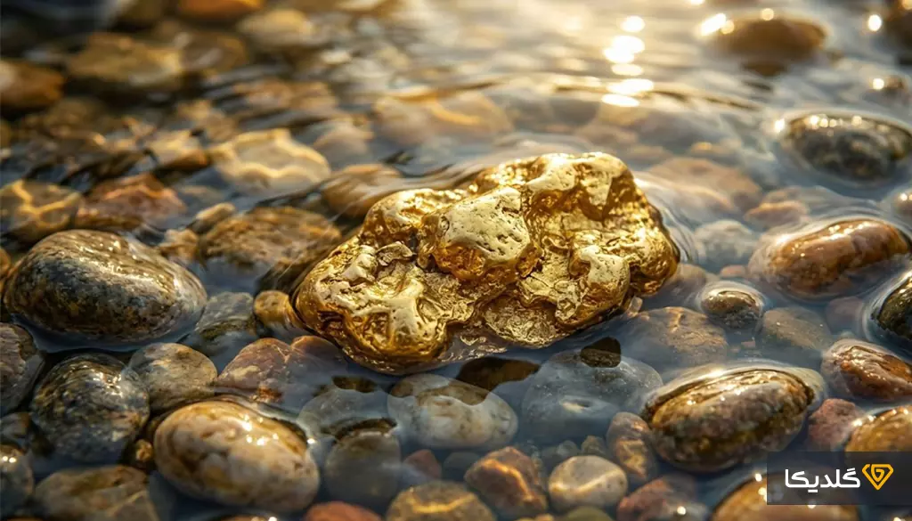 ناگت طلا چیست؟ رازهای طلای خام طبیعت 1 ناگت طلا چگونه در طبیعت شکل میگیرد؟