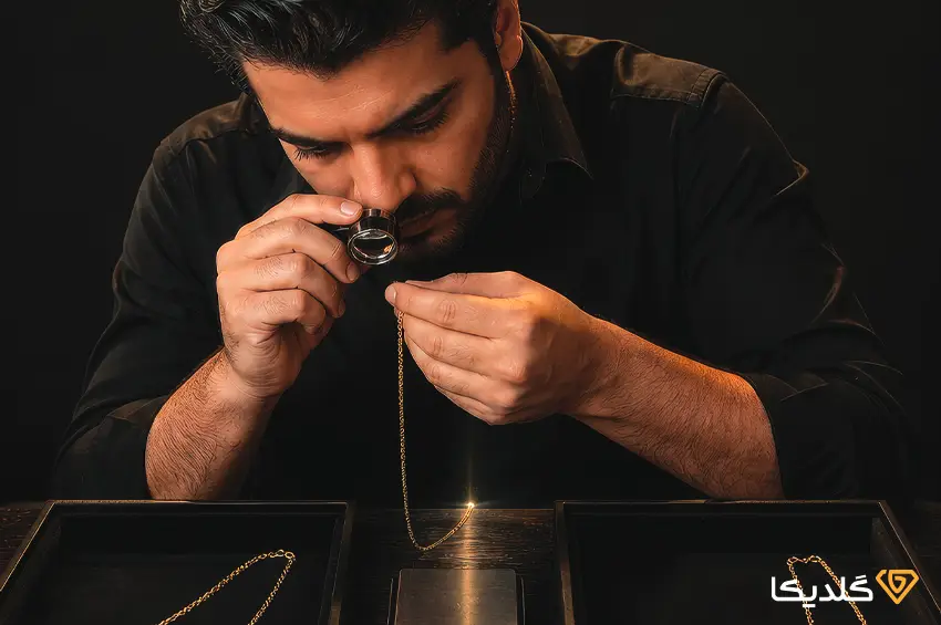 چطور طلای کم اجرت اصل را از تقلبی تشخیص دهیم؟