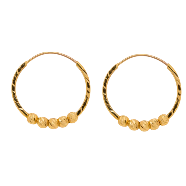 گوشواره حلقه‌ای گوی‌ آلبرنادو