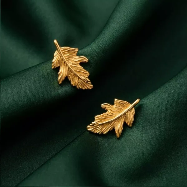 گوشواره طرح برگ پاِییز