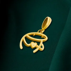 پلاک طلای طرح استیکر دلکش