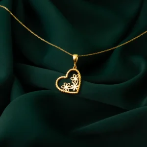 پلاک طلای مینیمال نوبهار