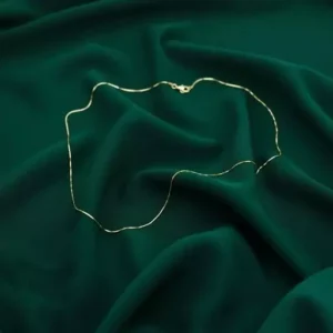 زنجیر زنانه مدل ونیزی براق کدSV1-4